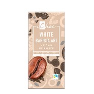 Barista Choklade Hvid Økologisk - 80 gram - Ichoc