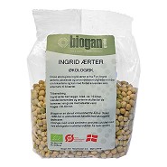 Danske Ingrid ærter Økologisk - 500 gram - Biogan